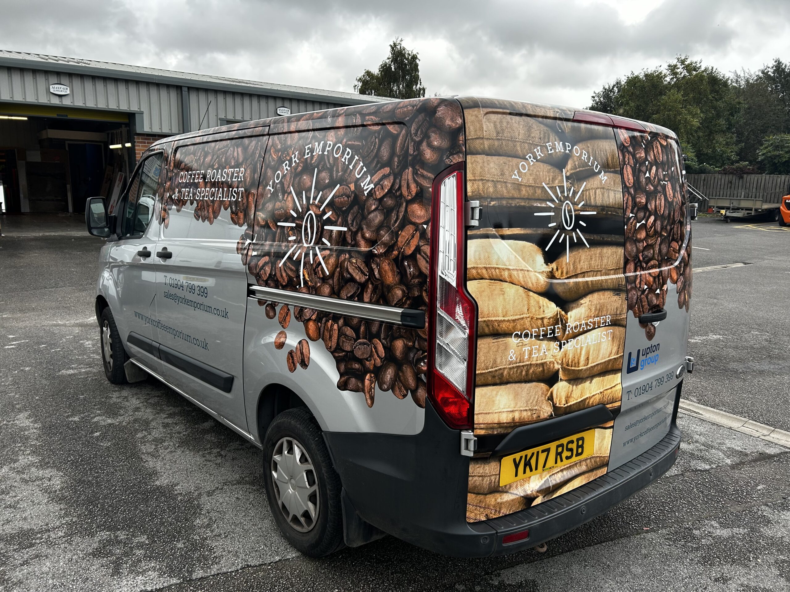 Uptons Van Full Wrap